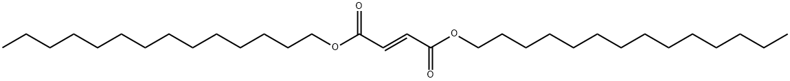 ditetradecyl fumarate Struktur