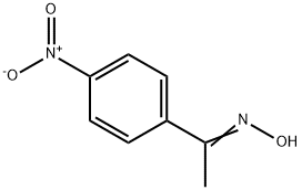 1-(4-Nitro-phenyl)-ethanone oxime Struktur