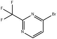 4-溴- 2 -(三氟甲基)嘧啶, 1034827-56-9, 結(jié)構(gòu)式