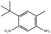 4-Methyl-6-tert-butyl-1,3-phenylenediamine Struktur