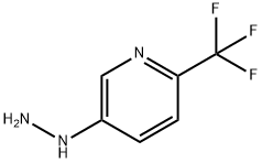 Pyridine,5-hydrazinyl-2-(trifluoromethyl)- Struktur