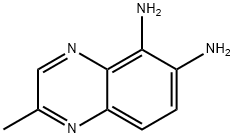 5,6-Quinoxalinediamine,  2-methyl- Struktur