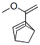 Exo-5-(1-methoxyethenyl)bicyclo[2.2.1]hept-2-ene Struktur