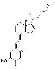 2-fluorovitamin D3 Struktur