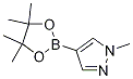 1-Methyl-4-(4,4,5,5-tetraMethyl-1,3,2-dioxaborolan-2-yl)-1H-pyrazole Struktur