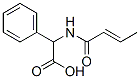 Benzeneacetic  acid,  -alpha--[(1-oxo-2-butenyl)amino]-  (9CI) Struktur