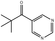 1-Propanone, 2,2-dimethyl-1-(5-pyrimidinyl)- (9CI) Struktur