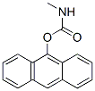 Methylcarbamic acid anthracen-9-yl ester Struktur