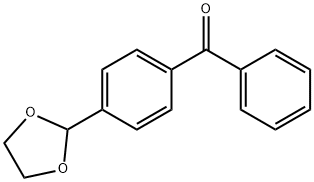 4-(1,3-DIOXOLAN-2-YL)BENZOPHENONE Struktur