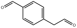 Benzeneacetaldehyde, 4-formyl- (9CI) Struktur