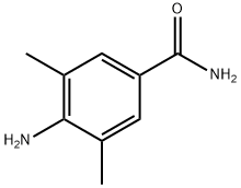 4-AMINO-3,5-DIMETHYL-BENZAMIDE Struktur