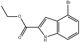 4-Bromoindole-2-carboxylic acid ethyl ester Struktur