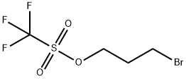 3-bromopropyl-1-trifluoromethanesulfonate Struktur