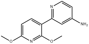 2',6'-dimethoxy-[2,3']bipyridinyl-4-ylamine Struktur