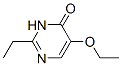 5-ethoxy-2-ethyl-3H-pyrimidin-4-one Struktur