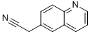 2-(quinolin-6-yl)acetonitrile Struktur