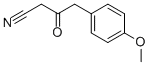 4-METHOXY-BETA-OXO-BENZENEBUTANENITRILE Struktur