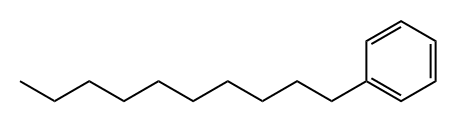 1-PHENYLDECANE Struktur