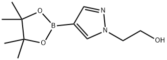 1-(2-(tetrahydro-2H-pyran-2-yloxy)ethyl)-1H-4-pyrazole boronic acid pinacol ester Struktur