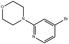 4-(4-Bromopyridin-2-yl)morpholine Struktur