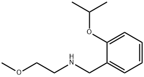 N-(2-Isopropoxybenzyl)-2-methoxy-1-ethanamine Struktur