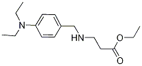 Ethyl 3-{[4-(diethylamino)benzyl]amino}propanoate Struktur