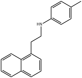 N-(4-Methylphenyl)-N-[2-(1-naphthyl)ethyl]amine Struktur