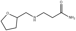 3-[(TETRAHYDRO-2-FURANYLMETHYL)AMINO]PROPANAMIDE Struktur