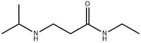 N-Ethyl-3-(isopropylamino)propanamide Struktur