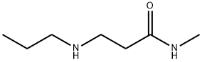 N-Methyl-3-(propylamino)propanamide Struktur