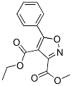 3,4-Isoxazoledicarboxylicacid,5-phenyl-,4-ethyl3-methylester(9CI) Struktur