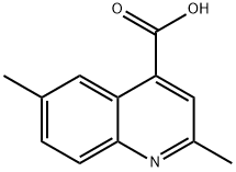 2,6-DIMETHYL-QUINOLINE-4-CARBOXYLIC ACID price.