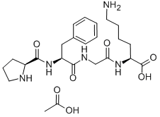 PRO-PHE-GLY-LYS Struktur
