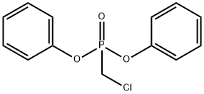 diphenyl (chloromethyl)phosphonate Struktur