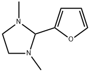 1,3-DIMETHYL-2-(2-FURYL)IMIDAZOLIDINE Struktur