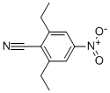 BENZONITRILE, 2,6-DIETHYL-4-NITRO- Struktur