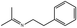 N-Phenethylpropane-2-imine Struktur