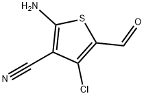 2-AMINO-3-CYANO-4-CHLORO-5-FORMYLTHIOPHENE