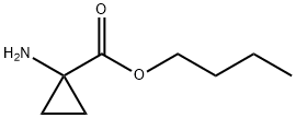 Cyclopropanecarboxylic acid, 1-aMino-, butyl ester Struktur