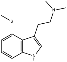 4-methylthiodimethyltryptamine Struktur