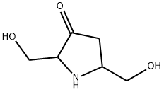 3-Pyrrolidinone, 2,5-bis(hydroxymethyl)- (9CI) Struktur