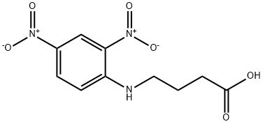 DNP-GAMMA-AMINO-N-BUTYRIC ACID Struktur