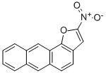 2-Nitroanthra(1,2-b)furan Struktur