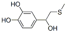 1,2-Benzenediol, 4-[1-hydroxy-2-(methylthio)ethyl]- (9CI) Struktur