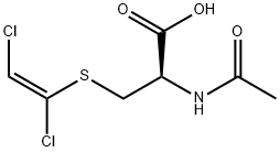 S-1,2-dichlorovinyl-N-acetylcysteine Struktur