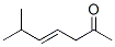 4-Hepten-2-one, 6-methyl-, (E)- (9CI) Struktur