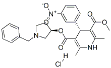 barnidipine hydrochloride Struktur