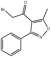 2-BROMO-1-(5-METHYL-3-PHENYLISOXAZOL-4-YL)ETHAN-1-ONE Struktur