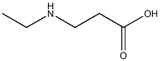 3-(ethylamino)propanoic acid Struktur