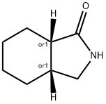 cis-octahydro-1H-isoindol-1-one Struktur